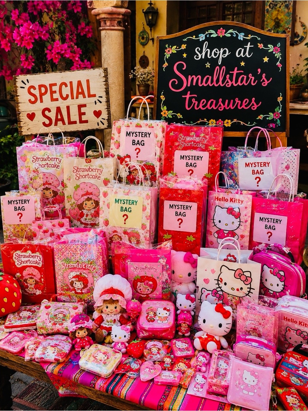 Hello Kitty random mystery goodies ♥️ 20-30 pieces All New !